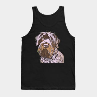 Wirehaired Pointing Griffons Pop Art - Dog Lover Gifts Tank Top